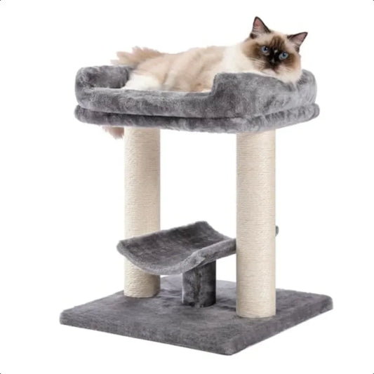 Guangdong 19 Scratching Post Cat Tree Tower Natural Sisal