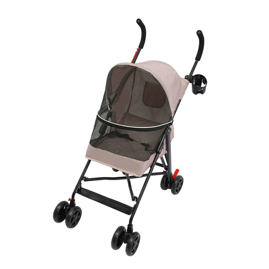 Pet Stroller For Small Dogs And Cats 360 Wheels 22lbs
